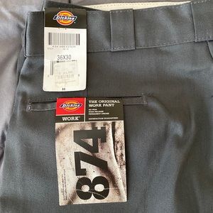 NWT Mens Dickies Pants | size 36x30 | color gray